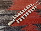 Antique Kewa/SantoDomingo Tub Depression Necklace  c.1930～