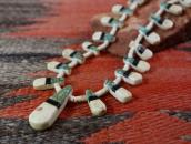 Antique Kewa/SantoDomingo Tub Depression Necklace  c.1930～
