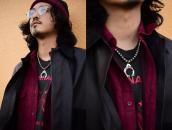 Antique Hopi Silver Beads w/Hollow Naja Top Necklace c.1930～