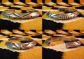 【Mark Chee】Navajo Heavy TriangleWire Cuff Bracelet c.1950～ 1