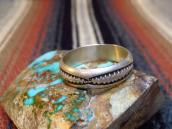 OLDPAWN Veiner Stamped Silver Ring  c.1990～