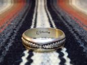 OLDPAWN Veiner Stamped Silver Ring  c.1990～