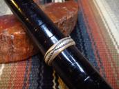 OLDPAWN Veiner Stamped Silver Ring  c.1990～