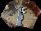 Vintage Zuni Multi-Stone Inlay 『Mickey』 Top Necklace c.1975～