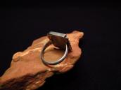 Charlene Zunie OLDPAWN Turquoise & Coral Inlay Ring  c.1980