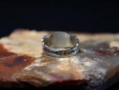 Atq CrossedArrows Stamped T-bird Applique Men's Ring c.1930～