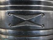 Attr.to【NAVAJO GUILD】Chiseled Ingot Silver Wide Cuff c.1935～