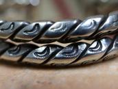 Atq Navajo 2 Strand Heavy Twisted Triangle Wire Cuff c.1930～