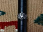 Antique Two Thunderbird Applique Small Tourist Ring  c.1935～