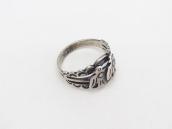 Antique Two Thunderbird Applique Small Tourist Ring  c.1935～