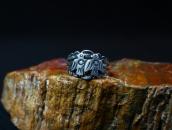 Antique Two Thunderbird Applique Small Tourist Ring  c.1935～