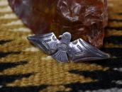 【Ganscraft】 Antique Thunderbird Shape Slug Silver Pin c.1930