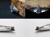 【Ganscraft】 Antique Thunderbird Shape Slug Silver Pin c.1930