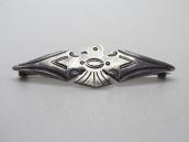 【Ganscraft】 Antique Thunderbird Shape Slug Silver Pin c.1930
