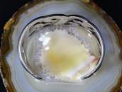 【NAVAJO GUILD】Vintage Casted Heavy Silver Wide Cuff c.1950