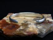 Historic Arrow Stamped Ingot Silver "FlatTop" Cuff  c.1900～