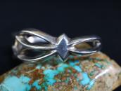 Vintage Navajo Tufa or Sand Casted Silver Cuff c.1940～
