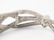 Vintage Navajo Tufa or Sand Casted Silver Cuff c.1940～
