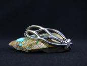 Vintage Navajo Tufa or Sand Casted Silver Cuff c.1940～