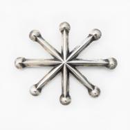 【NAVAJO GUILD】Vintage Casted Burst Shape Pin c.1950