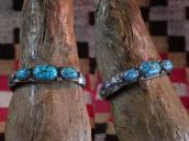 Antique Navajo Heavy Ingot Silver Worn Cuff  w/TQ  c.1930～