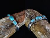 Antique Navajo Heavy Ingot Silver Worn Cuff  w/TQ  c.1930～