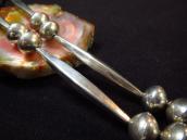 【Joe H. Quintana】 Cochiti Vintage Silver Bead Long Necklace