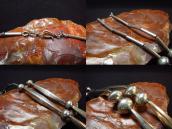 【Joe H. Quintana】 Cochiti Vintage Silver Bead Long Necklace