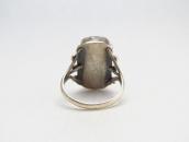 Vintage Navajo Blue Gem Turquoise Row Silver Ring  c.1950～