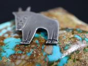 Atq Stamped "Glacier Park Goat" Small Pin in Silver c.1935～➁