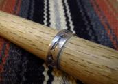 BELL TRADING Antique Various Stamped Silver Ring  c.1950～