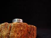 BELL TRADING Antique Various Stamped Silver Ring  c.1950～