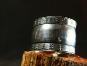 Vtg Attributed to【NAVAJO GUILD】 Stamped Wide Cuff  c.1940