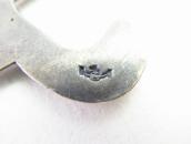 【NAVAJO GUILD】 Vintage Casted Silver Pin Brooch  c.1945～