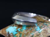 Atq Navajo/Pueblo? Heavy Silver Triangle Wire Cuff  c.1930～?