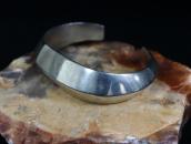 Atq Navajo/Pueblo? Heavy Silver Triangle Wire Cuff  c.1930～?