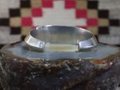 Atq Navajo/Pueblo? Heavy Silver Triangle Wire Cuff  c.1930～?