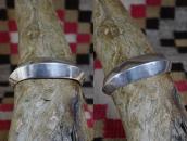 Atq Navajo/Pueblo? Heavy Silver Triangle Wire Cuff  c.1930～?