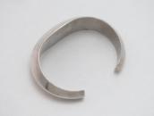 Atq Navajo/Pueblo? Heavy Silver Triangle Wire Cuff  c.1930～?