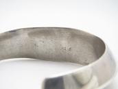 Atq Navajo/Pueblo? Heavy Silver Triangle Wire Cuff  c.1930～?