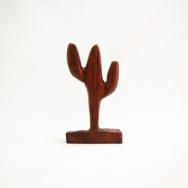 Carved Ironwood Cactus objet  Extra Small