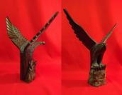 Vintage Carved Ironwood Eagle objet