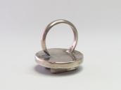 Old Zuni Multi-Stone Inlay 『Mudhead』 Silver Ring  c.1970～