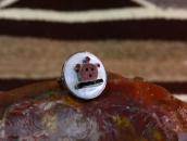 Old Zuni Multi-Stone Inlay 『Mudhead』 Silver Ring  c.1970～
