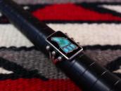 Vintage Zuni 『Rain Cloud』 Stone Inlay Silver Ring  c.1960