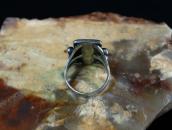 Vintage Zuni 『Rain Cloud』 Stone Inlay Silver Ring  c.1960