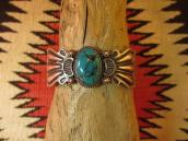 Old Pawn D.Reeves Heavy Cuff w/Turquoise