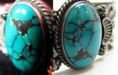 Old Pawn D.Reeves Heavy Cuff w/Turquoise