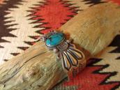 Old Pawn D.Reeves Heavy Cuff w/Turquoise