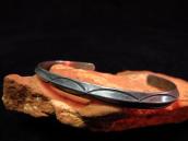 Antique Veiner Stamped Triangle Cuff  c.1930